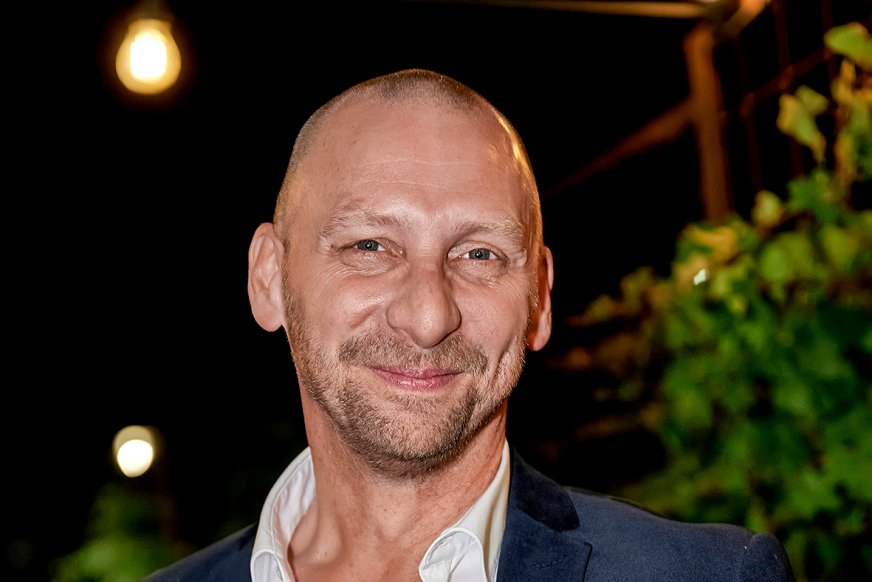 Billede af markedchef Jesper Andersen fra GK's 60 års jubilæumsfest 