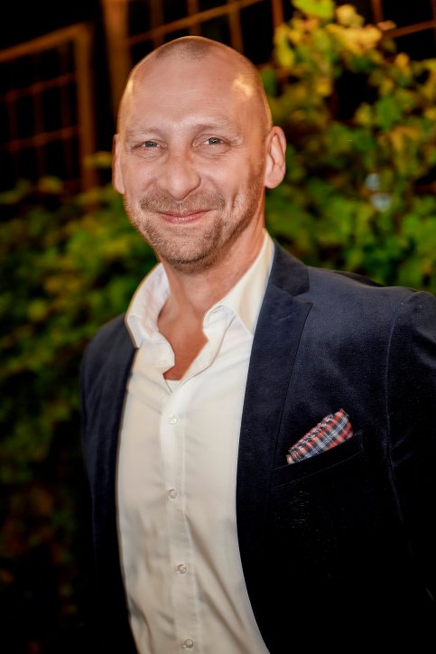 Billede af markedschef Jesper Andersen fra GK's 60 års jubilæumsfest