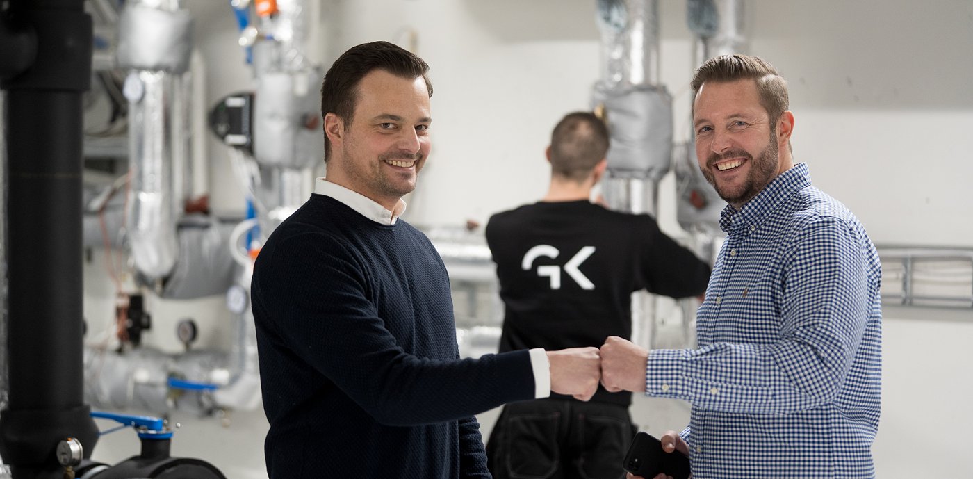 Åpent_rom_GK Nicolai Hodne i GK med Tobias Hofsøy fra organisasjonen "Sammen for livet"