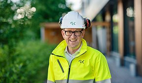 Portræt af Kim Robert Lisø, koncernchef GK Portræt af Kim Robert Lisø, koncernchef GK