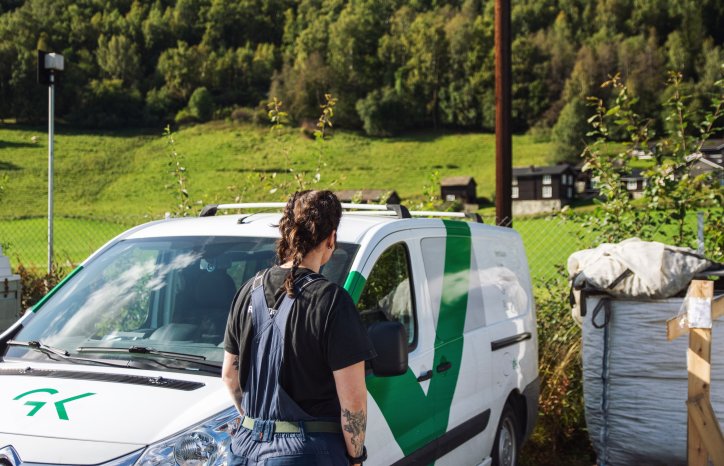Silje Katrine Høva Johansen er VVS servicetekniker hos GK