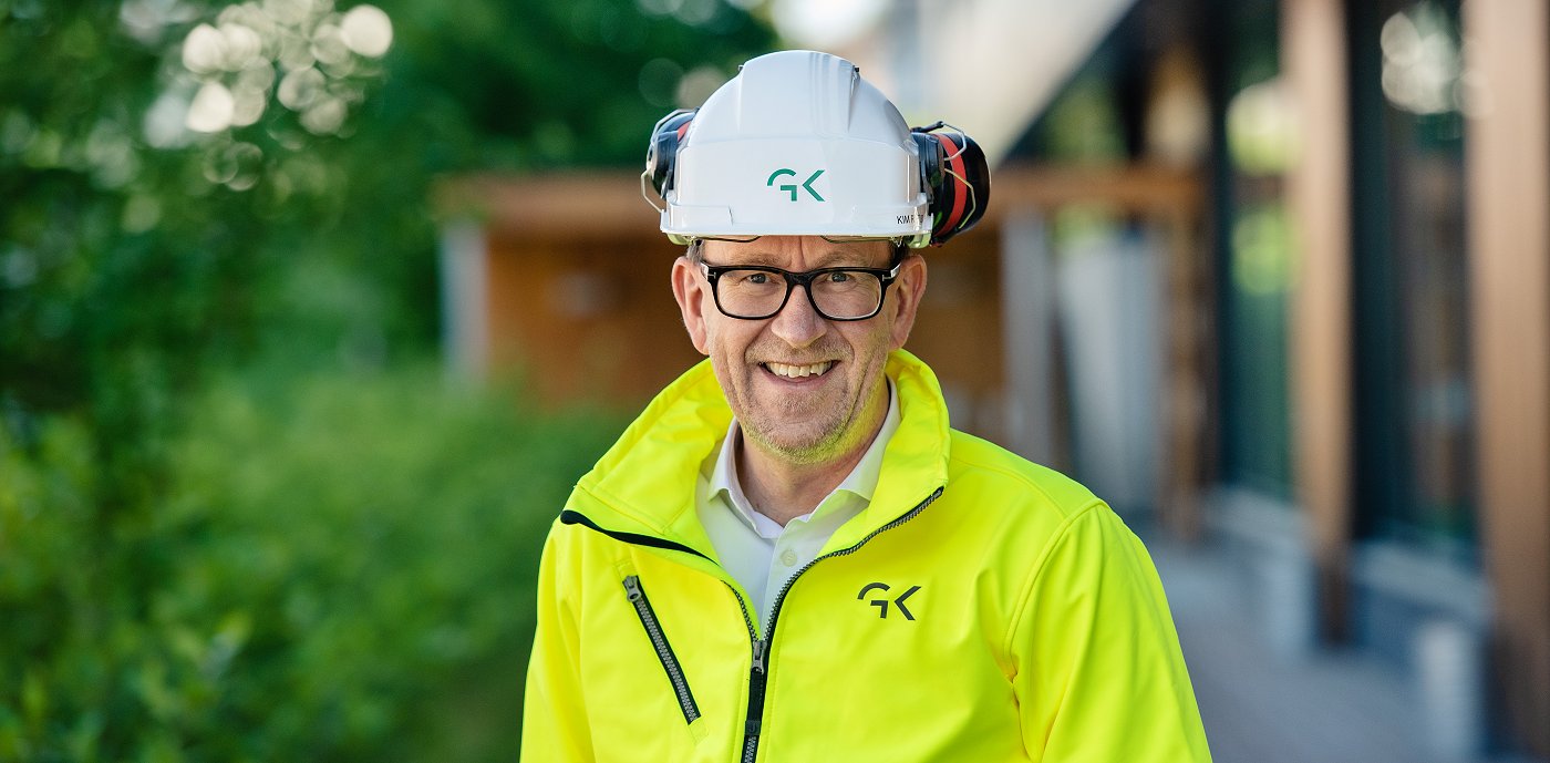 Portræt af Kim Robert Lisø, koncernchef GK Portræt af Kim Robert Lisø, koncernchef GK