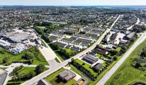 Luftfoto af Ejendomsselskabet Velkomns projekt Lysholm Have