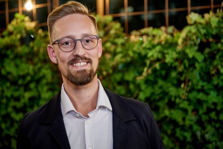 Billede af Dennis Axel Rossing, senior salgschef - taget ved GK's 60 års jubilæumsfest