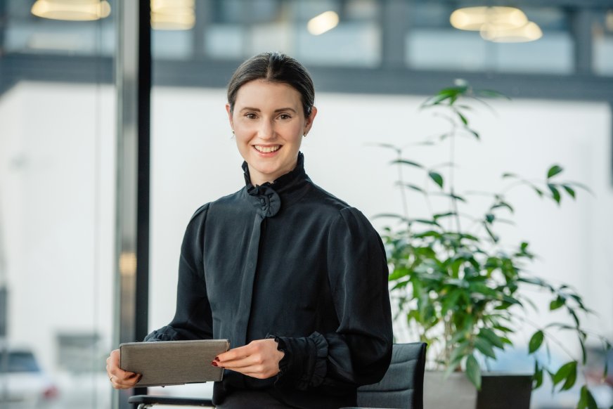 Karina Nilsen, bæredygtighedsansvarlig i GK Gruppen