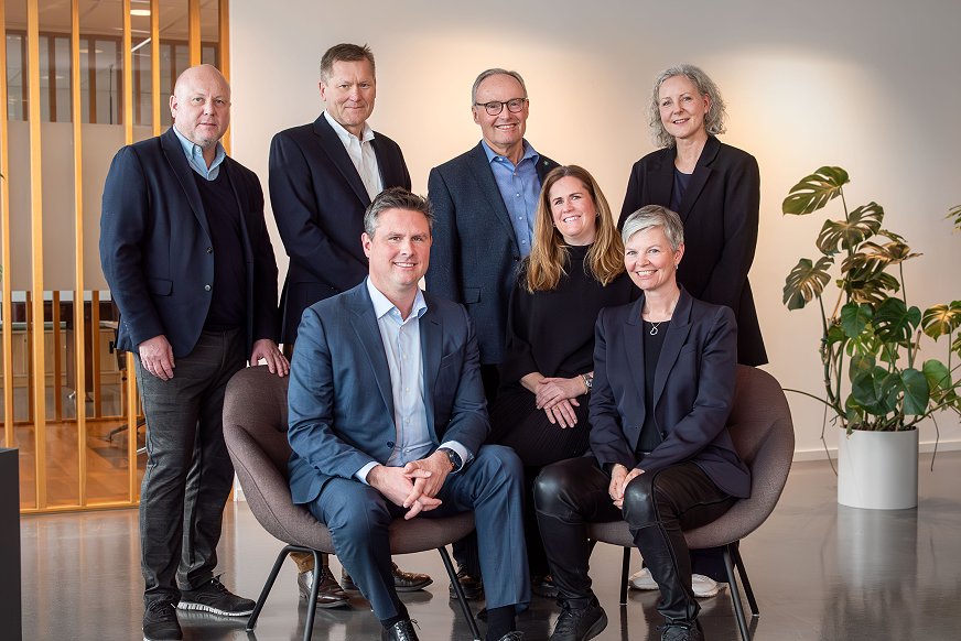 Fællesbilde af alle i koncernbestyrelsen i GK Gruppen Fællesbilde af alle i koncernbestyrelsen i GK Gruppen