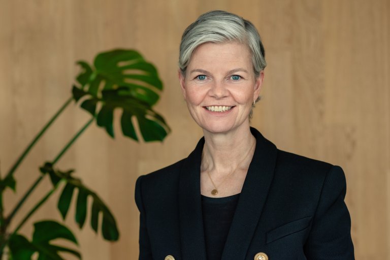 Portræt af Hildegunn Naas-Bibow