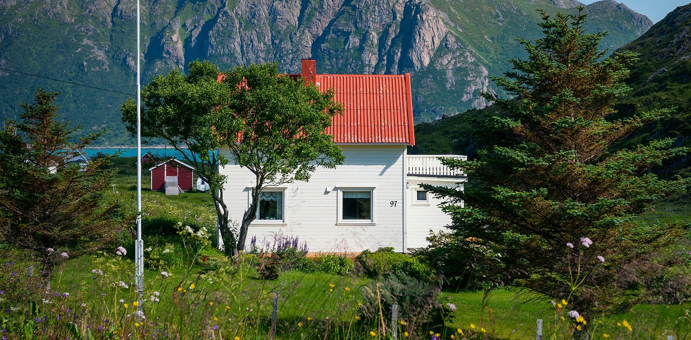 Miljøvennlig oppvarming-vermepumpe Enebolig i landlige omgivelser