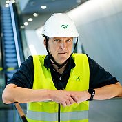 Øystein Skjærholt er prosjektsjef i GK Foto: GK Gruppen Øystein Skjærholt er prosjektsjef i GK og har blant annet vært prosjektleder for arbeidet på Munchmuseet i Bjørvika